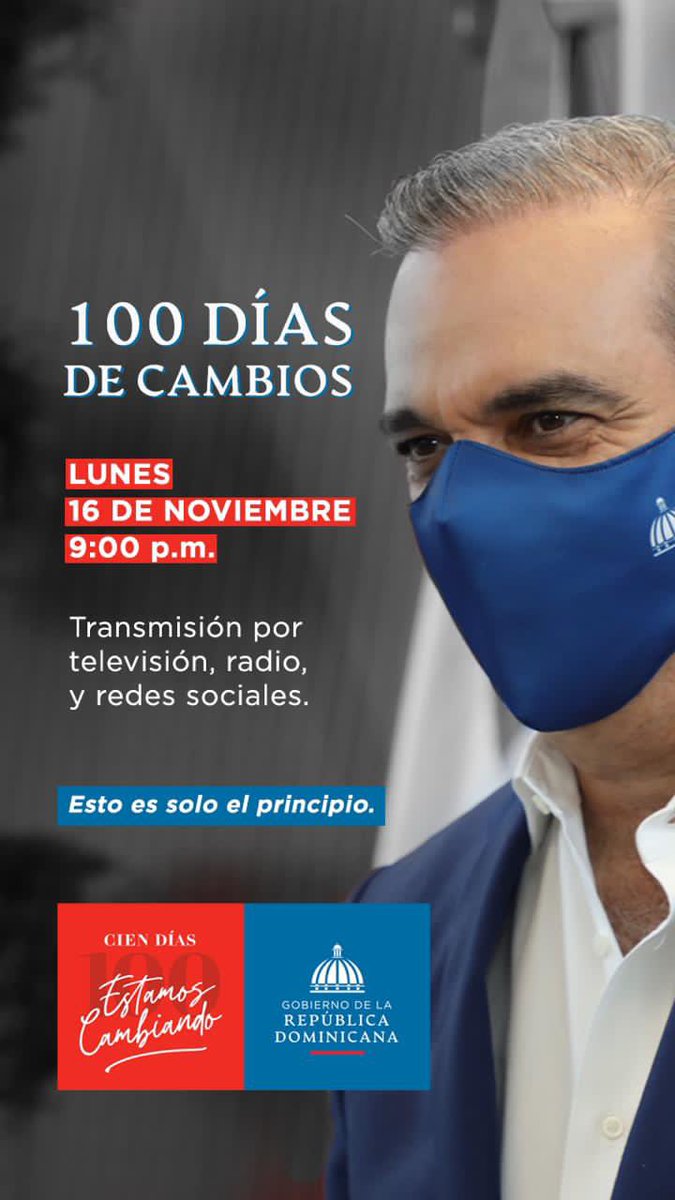 SaludPublicaRD's tweet photo. Por la trascendencia del tema de Salud en las actuales condiciones de pandemia, el presidente  @luisabinader comenzó su diálogo con el pueblo de RD, precisamente por el tópico de la lucha contra el COVID-19, respondiendo a preguntas de los asistentes. #EstamosCambiandoEnSalud https://t.co/Am1kWbejKW