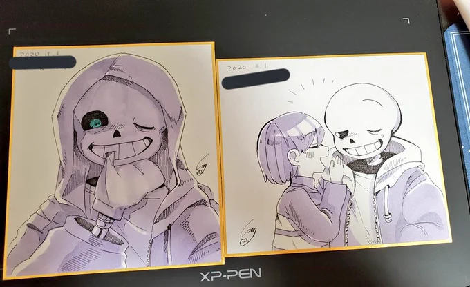 最近描いたアナログたち✍ 