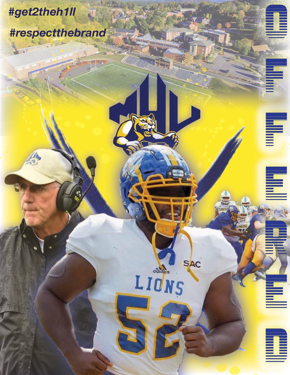 Jay2Allen's tweet photo. God is great! 
Blessed to receive my FIRST offer from Mars Hill University!!
@CoachTReese @MarsHill_FB @Coach_FredM @grayson_fb @CarterRamsFB @CoachNickPopiel #golions https://t.co/bjNeQUReDt