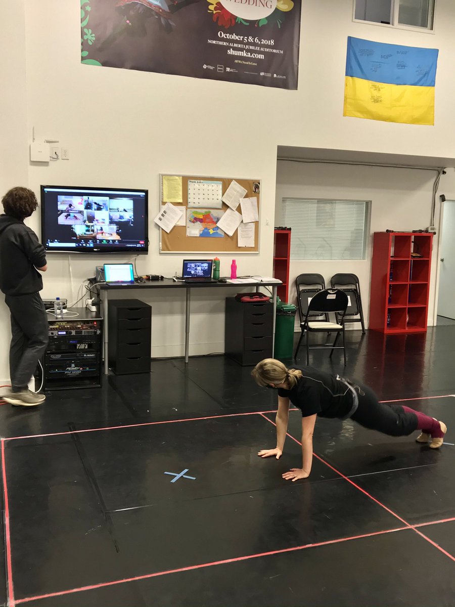 ShumkaDancers's tweet image. Shumka School classes zooming around the city. Thank you @theECF for the Rapid Relief Funding to help with equipment and bandwidth!