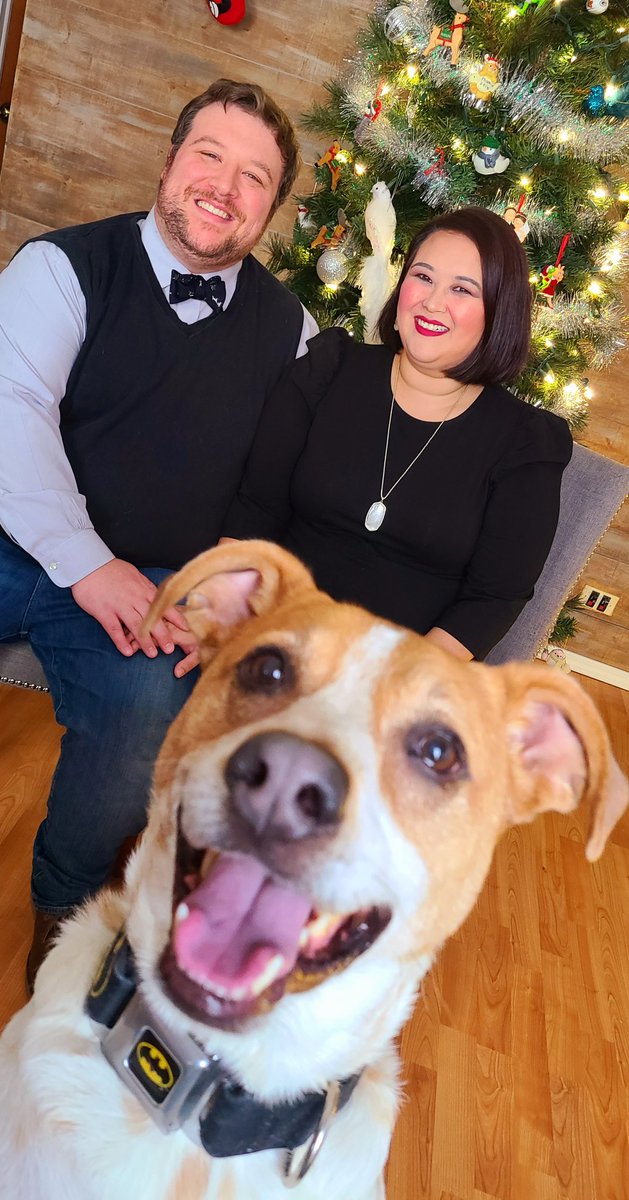 shellschall's tweet photo. Puppy selfie! @1035KISSFM @PAWSChicago https://t.co/HemzEppNaA