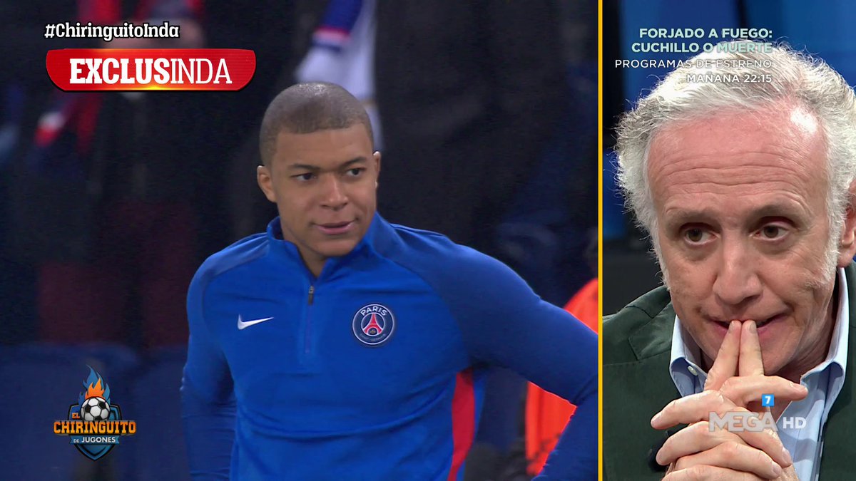 elchiringuitotv's tweet photo. 🚨EXCLUSINDA #Inda: "El PSG iría a por JOAO FÉLIX si se marcha MBAPPÉ". #ChiringuitoInda https://t.co/orqIjKGWjp