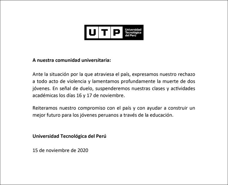 Universidad Tecnológica Del Perú - UTP tweet media