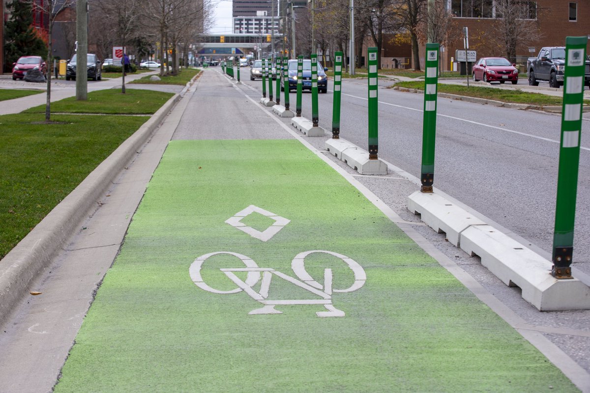 LFPress's tweet photo. A new #ldnont cycling plan calls for projects to be spread around the city, not just in the core. https://t.co/agtQGzkSZH https://t.co/02tOlbcLv5