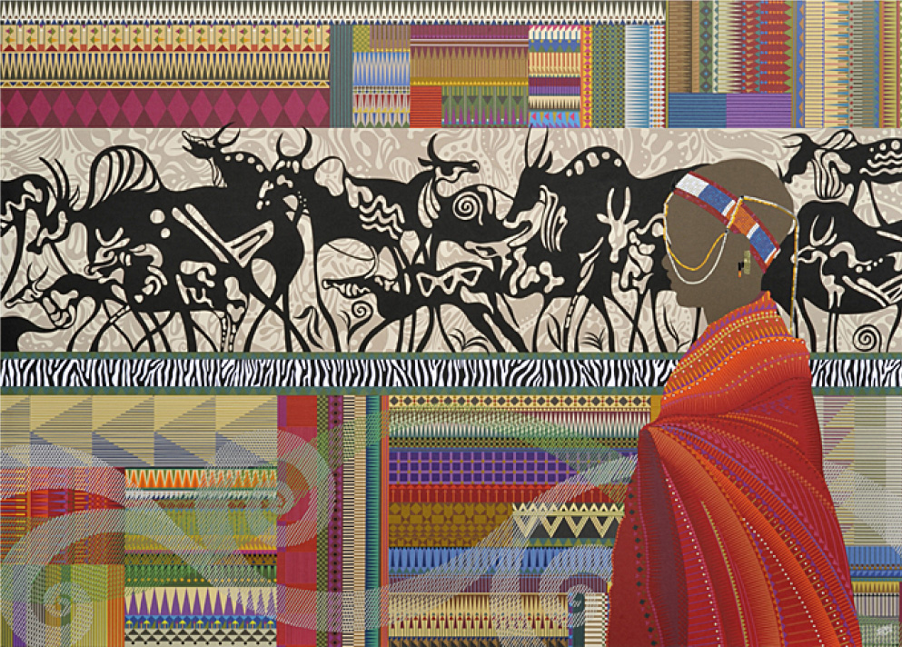 Fellini_Gallery's tweet photo. Tetsuji Yamashita.

After travelling to Africa in as part of the Japan-Africa Cultural Exchange Association , he started making "paper quilts" based on his travel experience. He won the 2007 Cannes International Exhibition. 

https://t.co/zJvw5a7qIa
@atswala https://t.co/ElsSxgmM3g