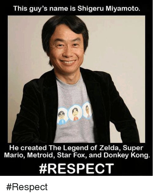 Today is the 🎉 birthday of legendary Shigeru Miyamoto, creator of #Mario #Zelda and #DonkeyKong to name a few #games💥 Thanks for the positivity ☀️ inspiration⚡ and countless hours of fun 🎮 💫🥳 #nintendo