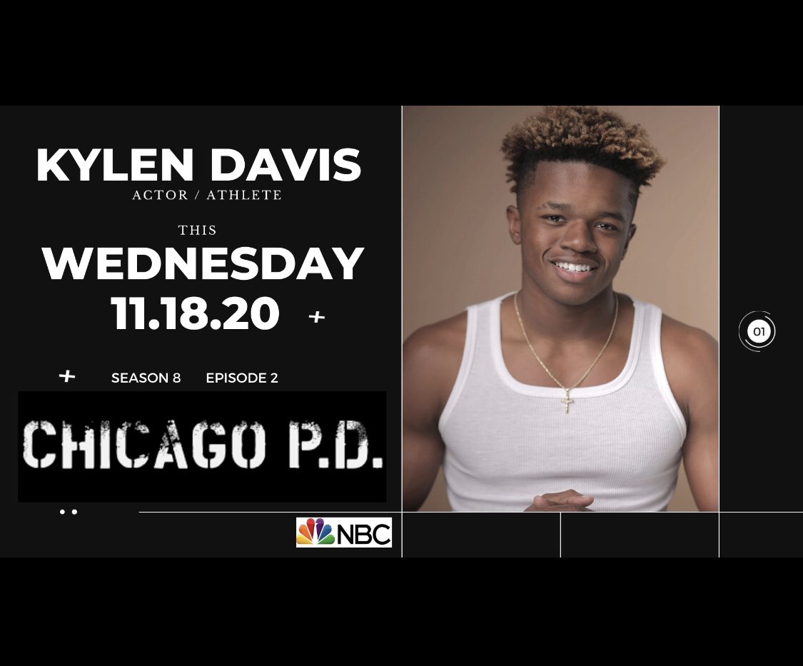 KylenDavis_'s tweet photo. Catch this weeks Episode(2) of Chicago PD! 
Kylen Davis as JORDAN ATWATER returns!!!🗣
Follow Instagram @_KylenDavis_  @NBCOneChicago @1chicagocentral @NBCChicagoPD https://t.co/G7AZiSA8C8