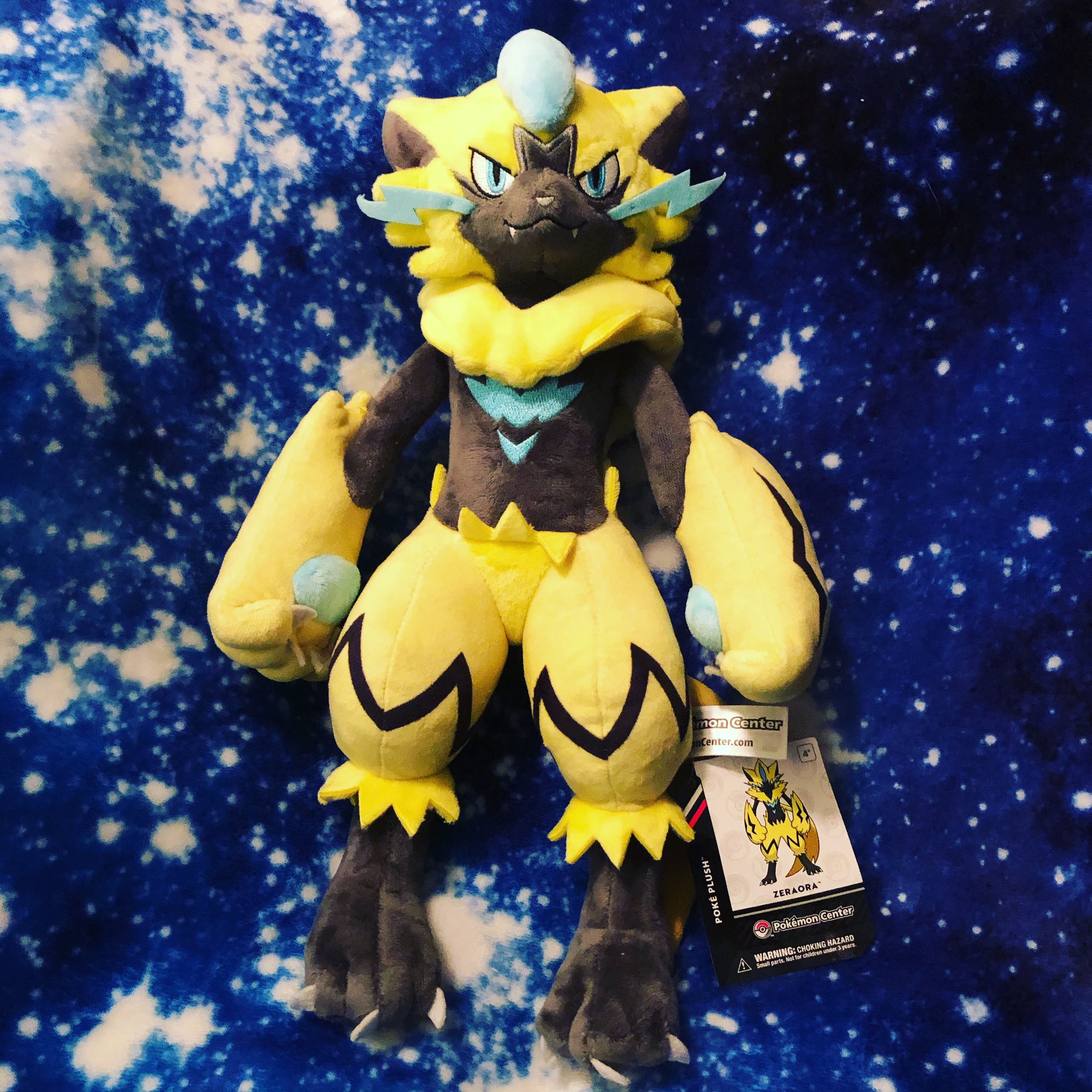 Pokemon zeraora plush on sale