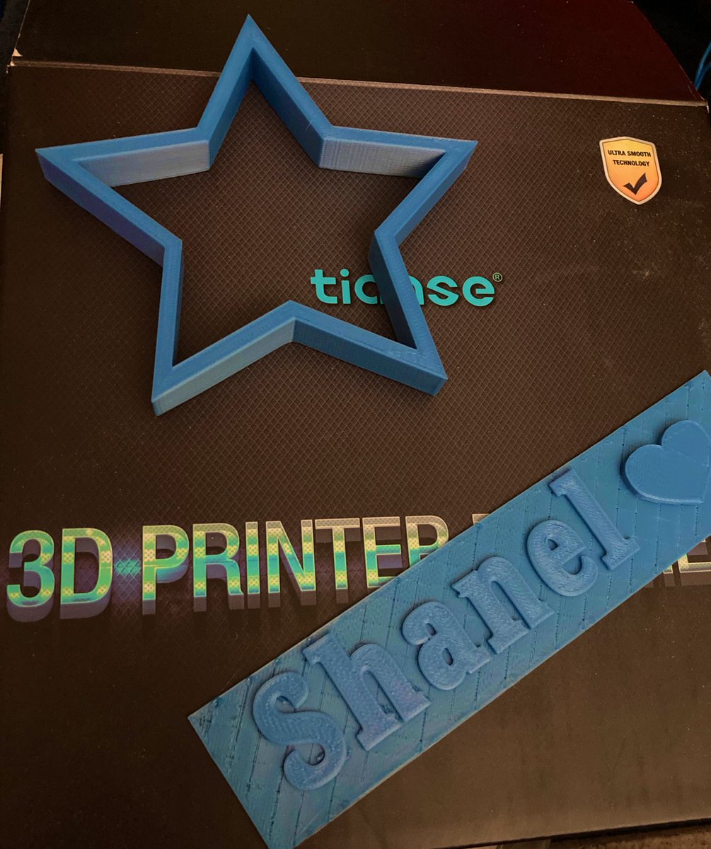 carterodactyl's tweet photo. 3D printing factory over here at my house as young people gear up for cookie making and gifts for their loved ones. #remoteSTEM https://t.co/70n3ZnuviU