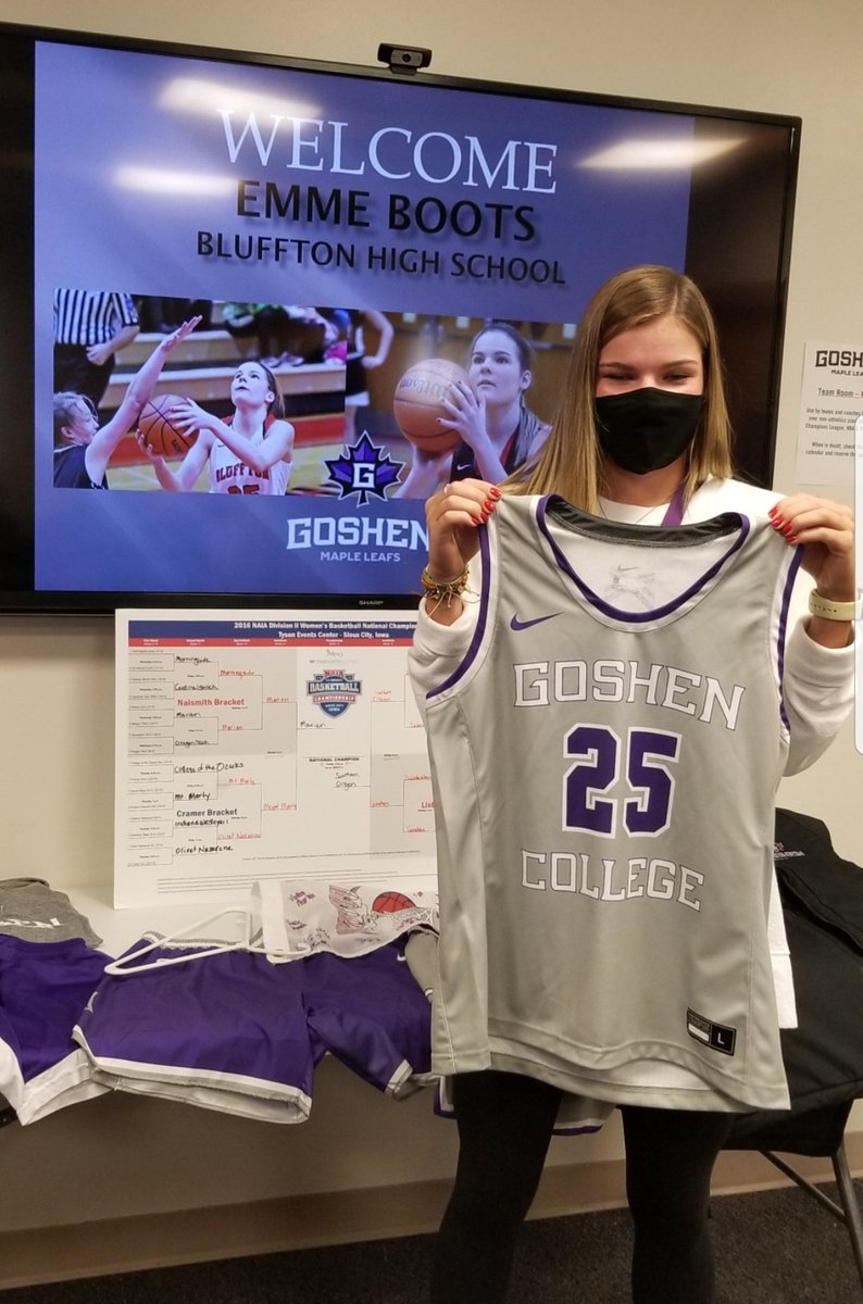 GCMapleLeafs_WB's tweet photo. BIG NEWS FOR GCWBB! Please welcome Emme Boots, from Bluffton HS, to the GC family. A dedicated, hard working, COMPETITOR who runs the floor, has great defensive hands, &amp; can slash &amp; finish! Love coaching passionate kids! Exciting day for our team &amp; our campus community! https://t.co/p8a6Fb4vZ1