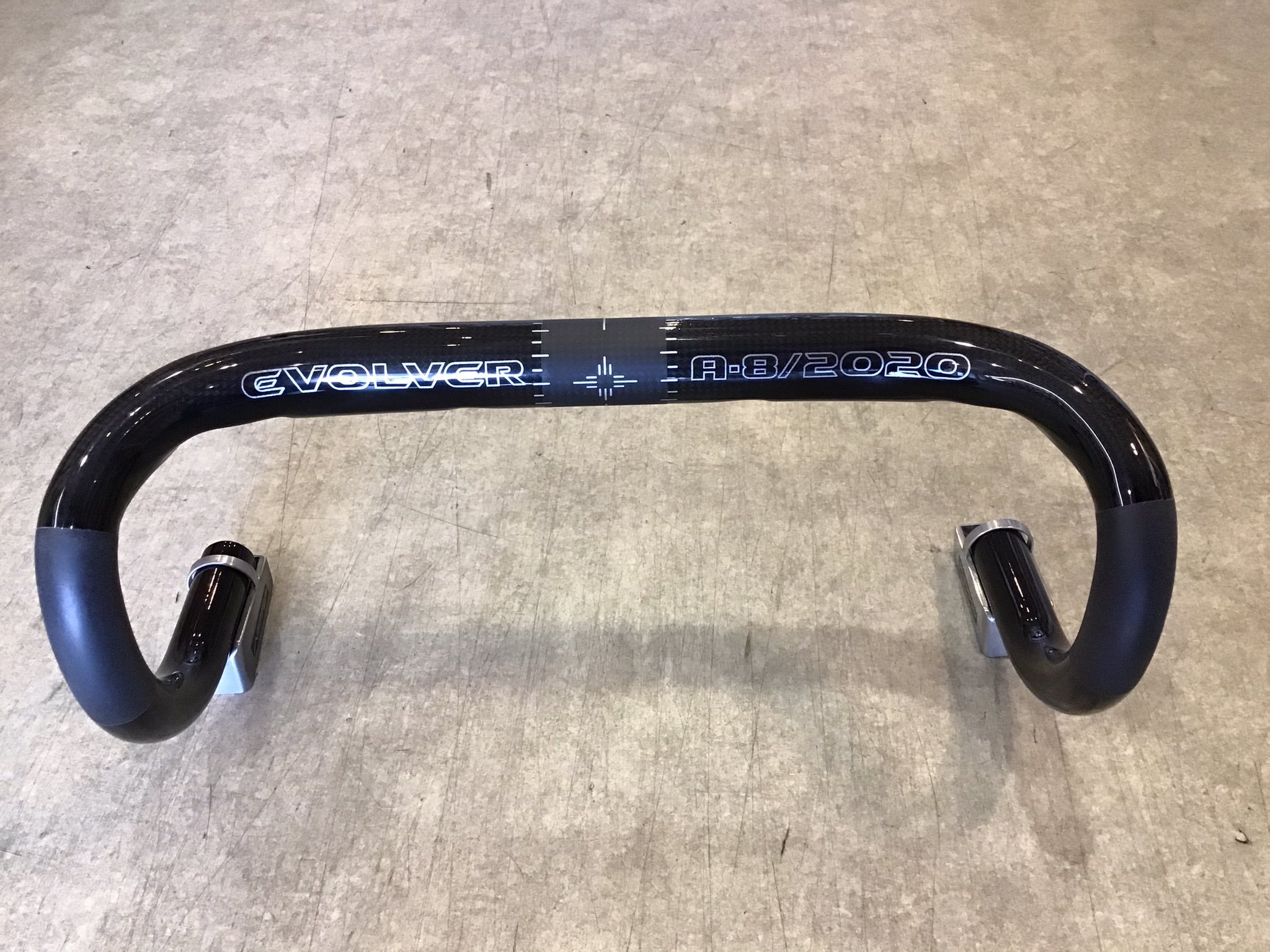 (はるか)HED カーボンハンドル EVOLVER カーボンハンドル 340mm