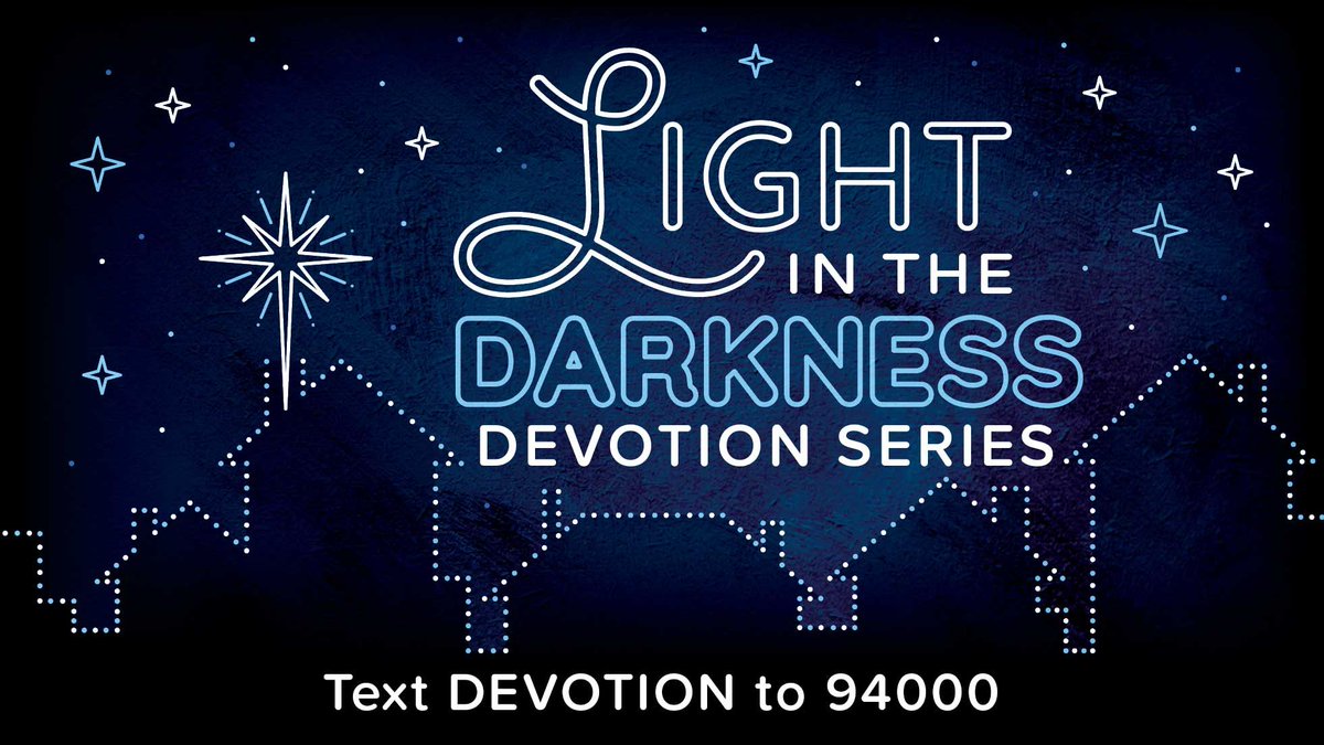 victoryfranklin's tweet photo. The world seems dark right now. But a light is coming!
Text DEVOTION to 94000 to request your print or digital copy of Victory's advent devotion series.
#lightinthedark #adventdevotion #victoryofthelamb https://t.co/JeaFNF5cCN