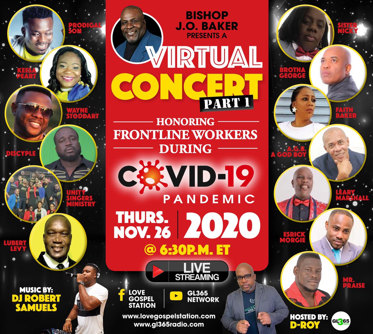 Mr.Praise (@mrpraise11) on Twitter photo Bishop J.O.Baker virtual concert on Thursday November 26 <a href="/6/">Adrián Lamo</a>:30 pm part one of 2 this will be Epic Bishop J.O.Baker virtual concert on Thursday November 26 <a href="/6/">Adrián Lamo</a>:30 pm part one of 2 this will be Epic