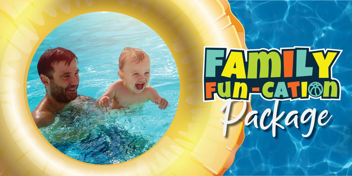 Need a vacation? How about a Family Fun-cation! Comfy room, kid's snack pack, welcome bottle of wine or two beer (for Mom and Dad), access to the Water Park, and family games rooms, $25 <a href="/SkipTheDishes/">SkipTheDish</a> and a $20 gift certificate to @WonderlandYGK  Visit staycation.airlinehotels.ca/Package-Detail…
