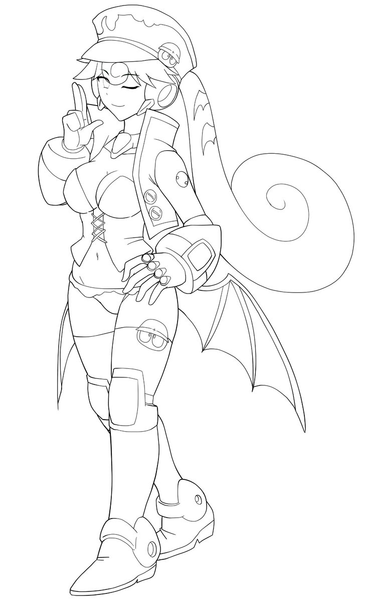 #皆さん線画と塗った後を見せてください
塗り絵感 