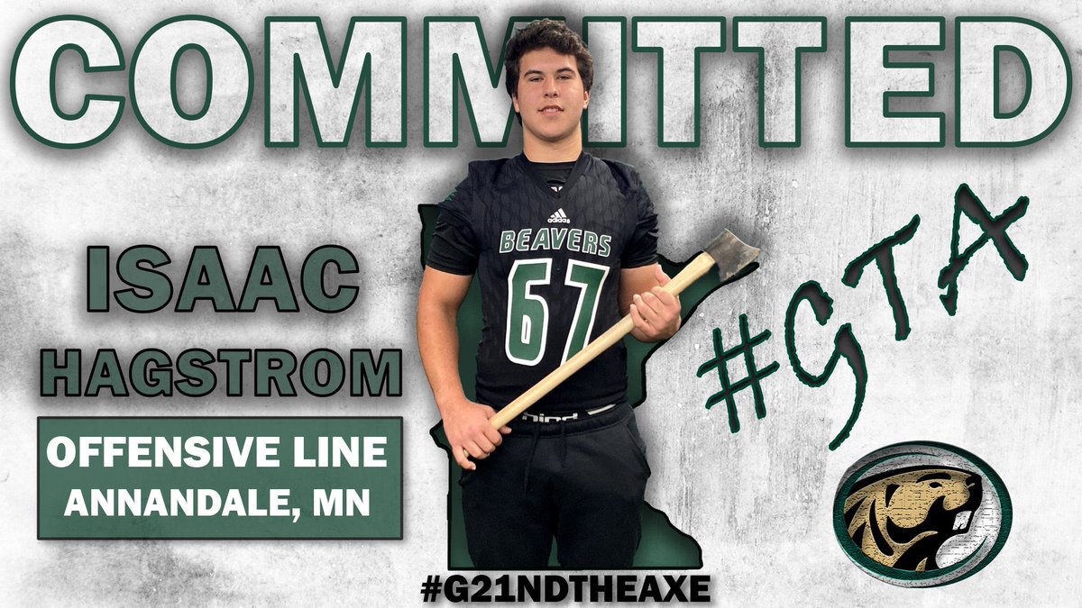 Beyond blessed to announce that I have committed to Bemidji State University!🟢⚪️🪓