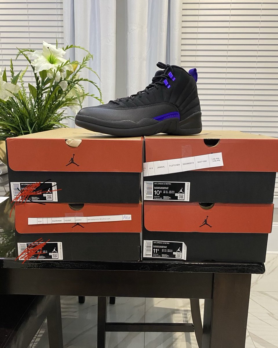 Fletch_bbke's tweet photo. Jordan 12 Concord...10.5 &amp; 11.5..$250 https://t.co/uJtWgcqSjU