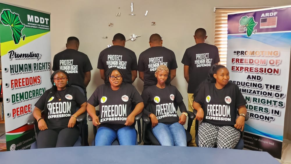 The ongoing Anglophone crisis &amp; recent political protests in #Cameroon, have exposed #HumanRightsDefenders (HRDs). <a href="/mddtcameroon/">mddt cameroon</a> with <a href="/USEmbYaounde/">U.S. Embassy Yaounde</a>
 African Regional Democracy Fund (ARDF) will be educating #HRDs on the limits of #FreedomOfExpression to reduce their victimization.