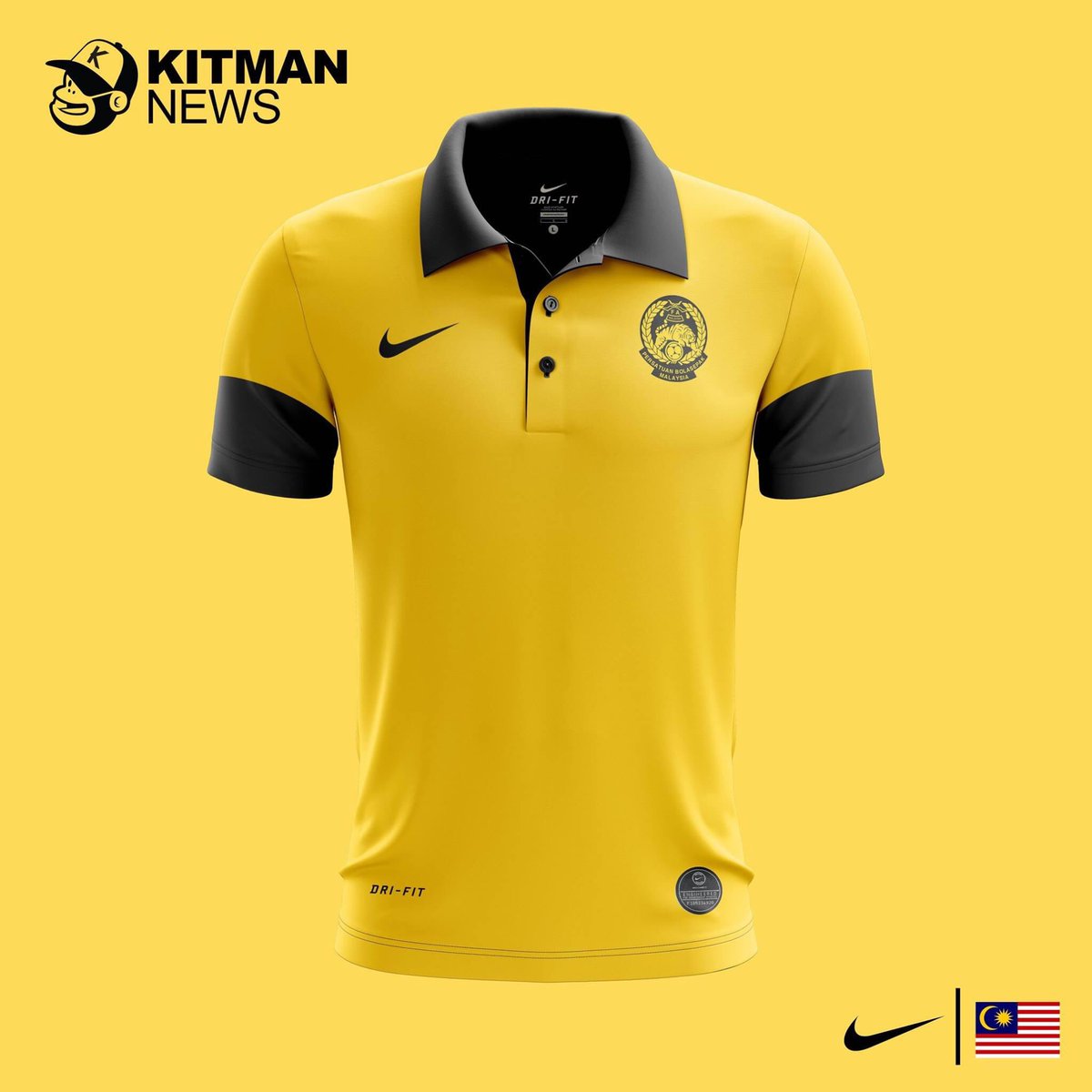KitmanNews's tweet photo. #AKUTANYAJE Adakah benar ini jersi baru yang akan dipakai oleh skuad Malaysia?!🧐

Kalau benar ini jersinya, antara 1 hingga 10, berapa rating anda bagi untuk design jersi skuad HarimauMalaya yang baru ini?

#KitmanNews
#BeritaSahihHanyaDaripadaKitman https://t.co/8MEPnjILOh