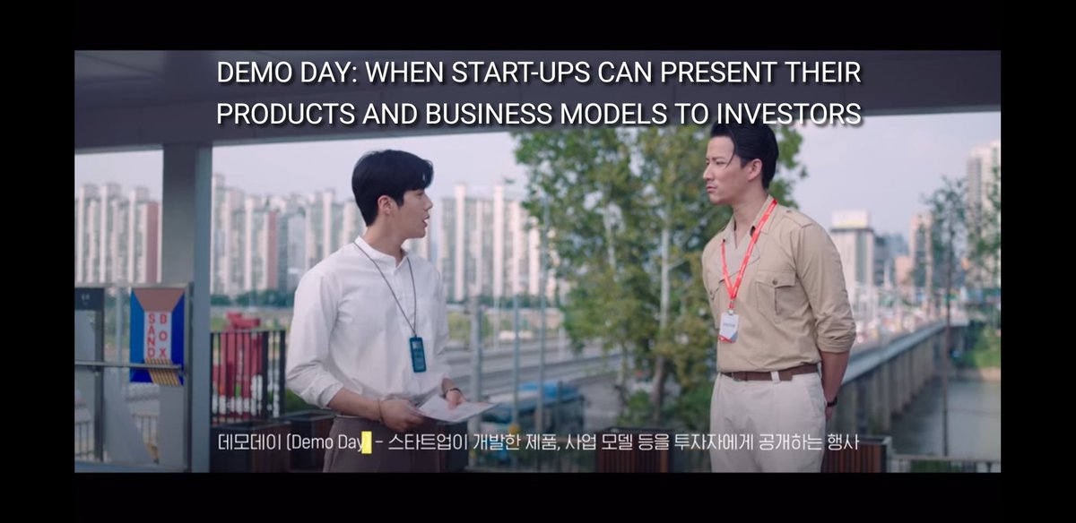 We saw  #alexkwon again in  #StartUpEp9. He interested in one of the team ( #samsantech?) & want to bring them to silicon valley. He looked forward to Demo Day & will pick the team that will make money. I thought he will be an investor.  #StartUp  #StartUpEp10  #NamDoSan  #TeamNamDoSan