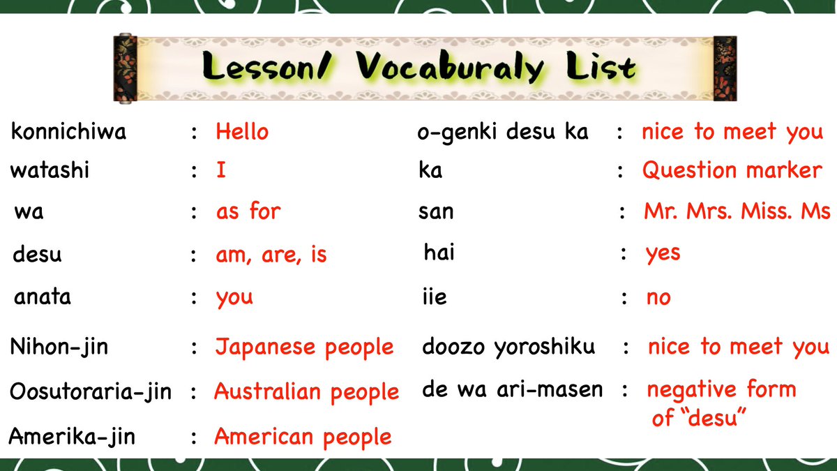 PETTaka2's tweet photo. This is a vocabulary list.
There are many words which are used in the video I posted.
Check this list and try to remember. 
#Japaneseconversation 
#japanesevocabulary 
#Japanesegrammar https://t.co/oqqU5f1Di6