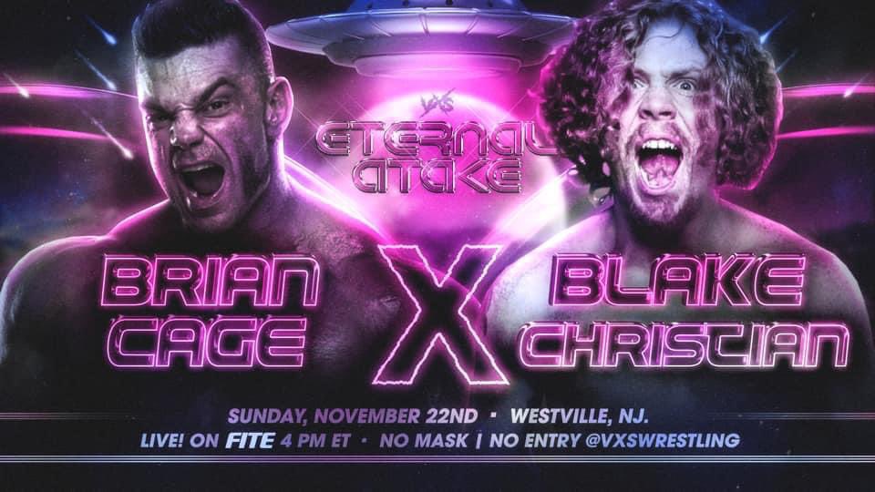 blklkp's tweet photo. .#NEWLOCATIONALERT @vxswrestling INVADES #WestvilleNJ Sun 11/22 #StreamedLIVE on @FiteTV!

#AllHeart @Air_Blake2234 meets #TheFNMachine @MrGMSI_BCage 

#YungDaggerDick  @TheJordanOliver vs @GabrielSkye_ 

A special edition of #CarlitosCabana and so much more!
#RAW #EternalAtake https://t.co/mHG0lEy4qD