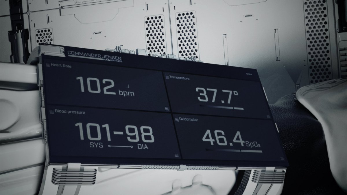 px_scout's tweet photo. Here is the arm communicator in place... #FUI #ui #screengraphics #motiongraphics #motiongraphicsdesign #uidesign #motiondesigners https://t.co/wtFeiUb8cn