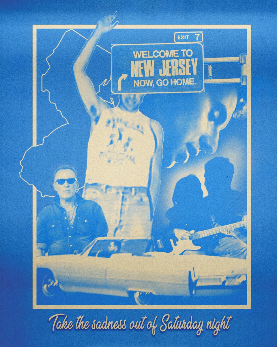 Lizcowling13's tweet photo. I wanna find tomorrow with you, baby 🟥🌆 @bleachersmusic @jackantonoff @springsteen https://t.co/NYYD4eklBN