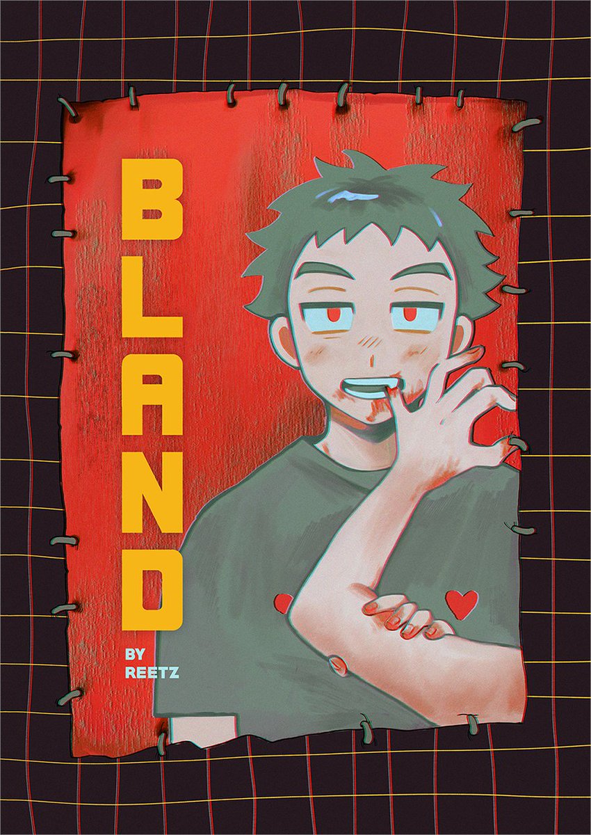 hi!! Im happy to share a oneshot I've been working on! you can buy all 60+ pgs of my original vampire comic 'BLAND' (for a min of $5!) on my itchio :3 its got vampires, humans (?) and blood hehe! please consider sharing, or checking it out!

https://t.co/iq7SISQpZf 