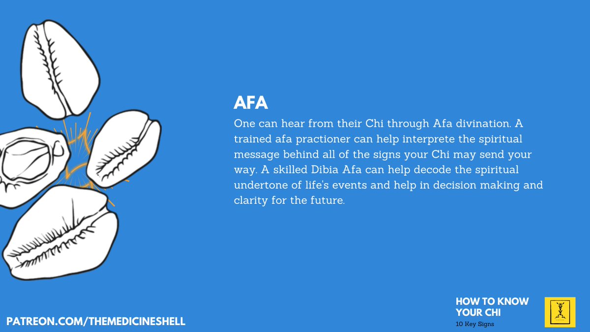 (THREAD) Here are 10 ways your Chi communicates your purpose with you. If you're interested in learning how to listen to your Chi, this should help.  #Odinani  #IgboSpirituality From this video (Chi Explained): 