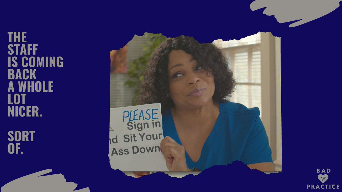 practice_bad's tweet image. A new episode of Bad Practice airs on Monday November 23.

#BadPractice #NewEpisode #webSeries #Comedy #tvComedy #YouTube #OfficeComedy #NewAttitude #funnyshow #funnyStaff #CoworkerDrama #CoworkersBelike #Dating #Alexis #MrRonald #LiquorStore #MaleStripper