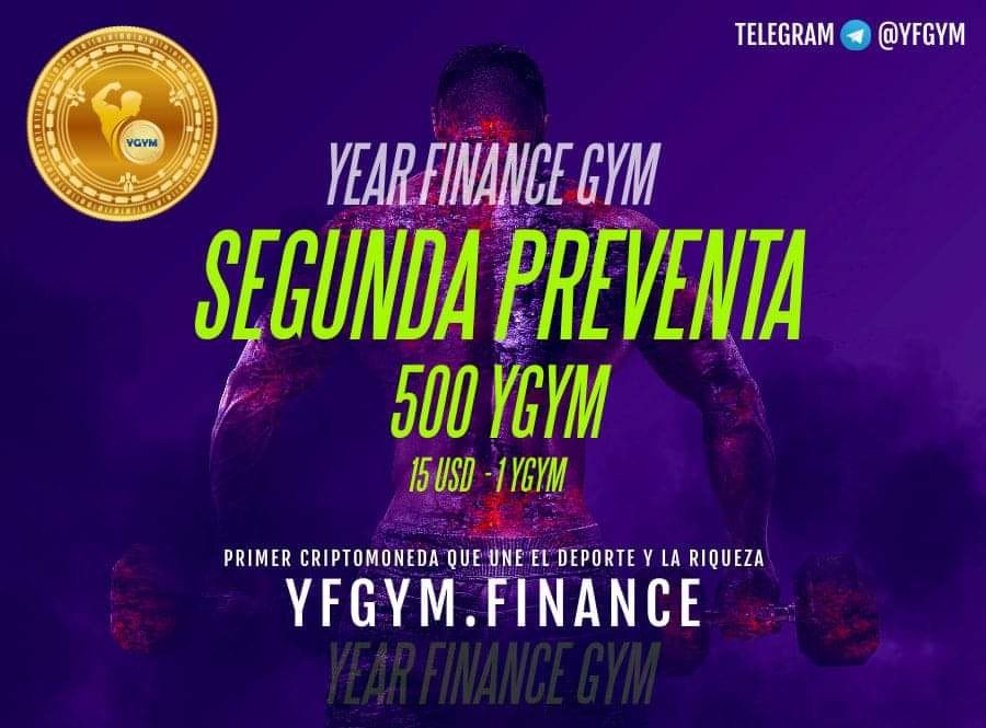yfgym's tweet photo. we announce a second pre-sale only for 500 Yfgym Token, price 15 $ #Yfgym #DeFi #ERC20  #BTC https://t.co/TdHkeDSeo3