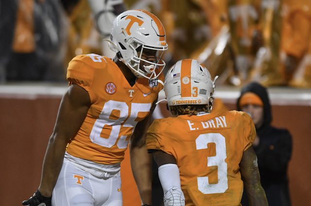 akajwill's tweet photo. #AGTG I am blessed to say I have received a offer from THE University of Tennessee , I just want to thank my coaches and teammates for helping me accomplish this!  @EPHSRecruiting @RecruitGeorgia @ChadSimmons_ @Mansell247 @shelton_felton @CoachjayhGraham @CoachJPruitt https://t.co/mWpOLgFupb
