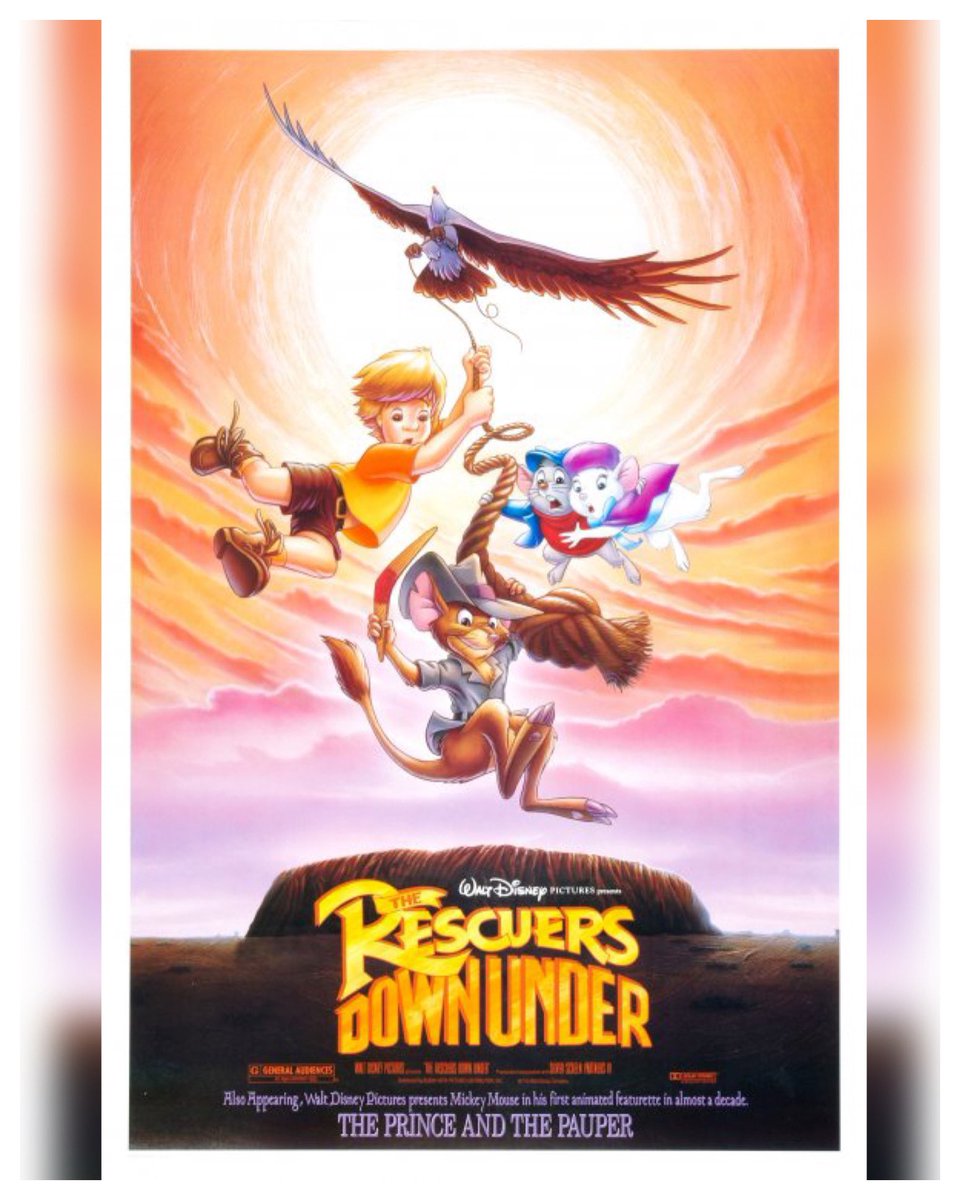 WreckLeaguePod's tweet photo. 30 Years #TheRescuersDownUnder Starring: #BobNewhart #EvaGabor #JohnCandy #AdamRyen #GeorgeCScott #FrankWelker #BernardFox Directed By: #HendelButoy and #MikeGabriel #TheRescuers #DisneyAnimation https://t.co/MtYziwwyHt