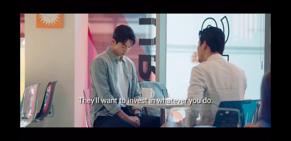  #NamDosan choose  #samsantech. Then alex kwon countered his offer with 3 years in silicon valley with reasoning that work experience in Ssto will benefit them in the future. Better reputation in investor eyes. But samsan tech project noongil will have to be on hold for 3 years.