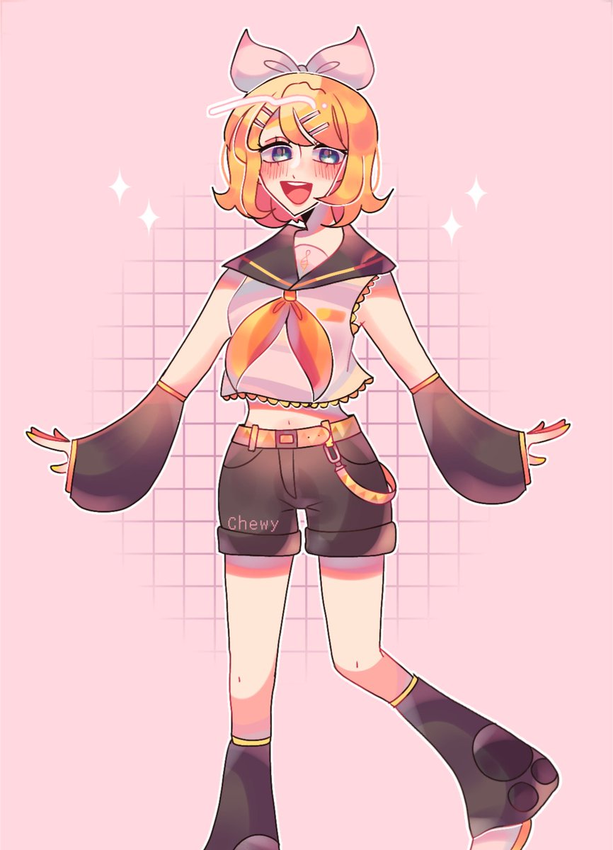 cheewieh's tweet photo. Rin kagamine 👀👉👈🍄✨💫🍄✨💫 

#VOCALOID #rinkagamine #myart #myartwork #drawing https://t.co/4hSxVY2mqx