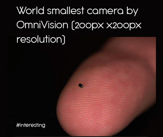interestingmain's tweet photo. #camera, #smallestcamera, https://t.co/7BnsWdi1Ya