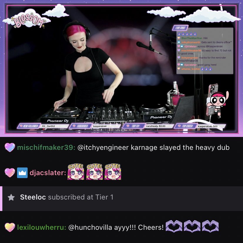 Come party 🥳
twitch.tv/blossomdj
