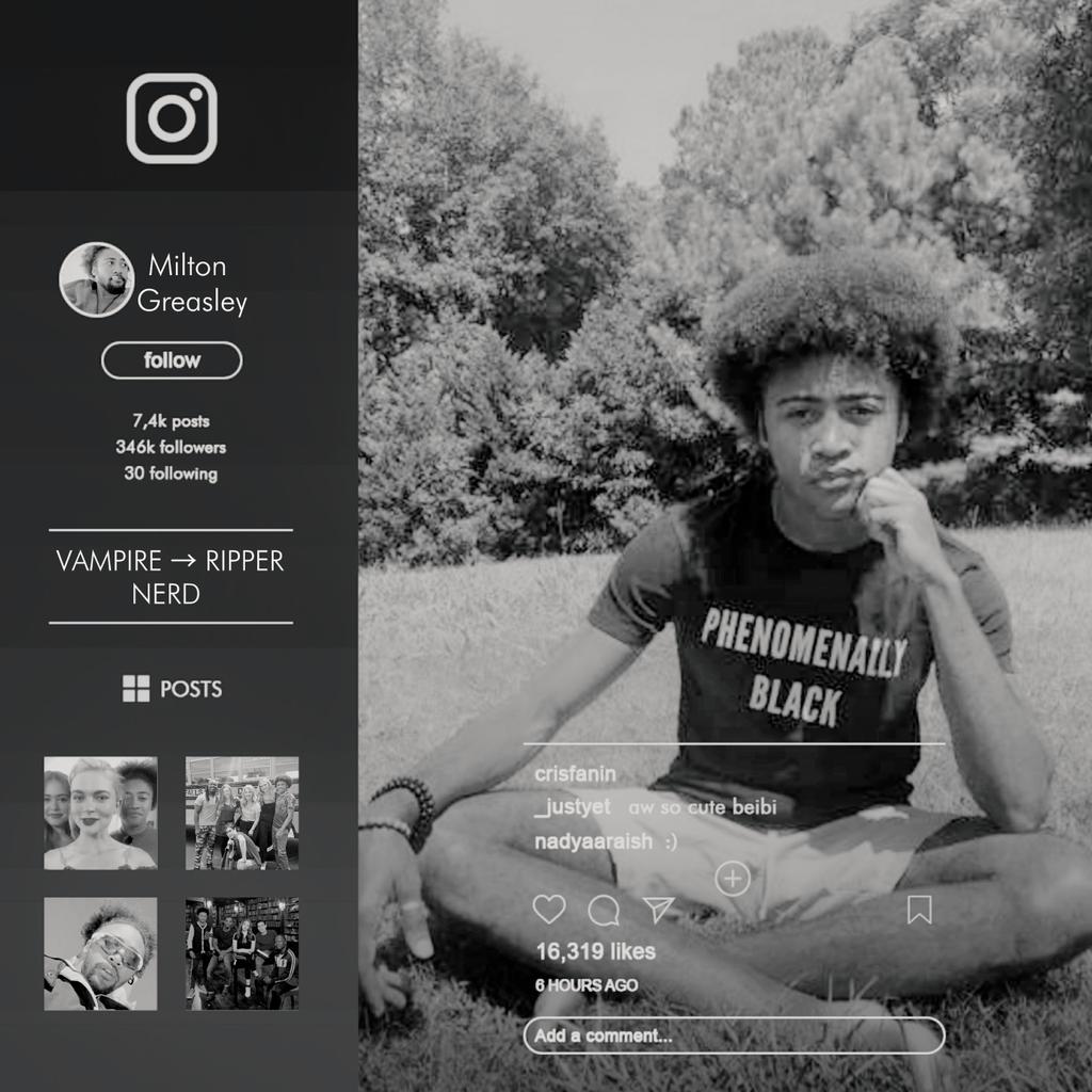 ┏━━⋰❱𝙼𝚒𝚕𝚝𝚘𝚗 𝙶𝚛𝚎𝚊𝚜𝚕𝚎𝚢

                     ➢ ᴠᴀᴍᴘɪʀᴇ▸ ʀɪᴘᴘᴇʀ

❛❛ʀᴇᴍᴇᴍʙᴇʀ ɪ·ᴍ ᴀ ʀᴇᴀʟʟʏ ｃｏｏｌ ᴅᴜᴅᴇ﹐ 
     ᴡɪᴛʜ 𝐬𝐮𝐩𝐞𝐫 ᴅᴏᴘᴇ ғᴏᴏᴛʙᴀʟʟ sᴋɪʟʟs﹐ 
            ᴀɴᴅ ɪ ᴄʀᴜsʜ ɪᴛ ᴀʟʟ ᴅᴀʏ﹐ ᴇᴠᴇʀʏ ᴅᴀʏ.❜❜

ʀᴛ