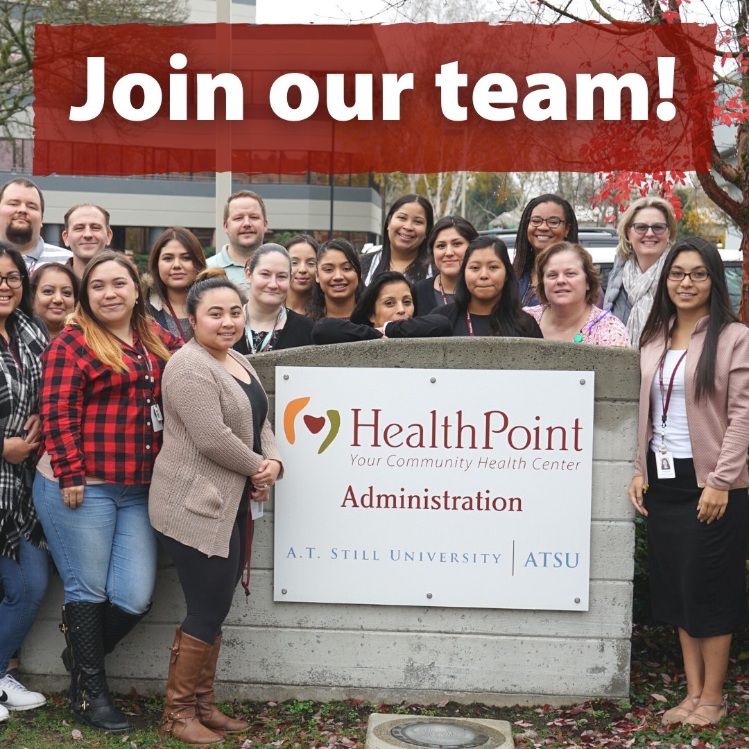 HealthPointCHC's tweet photo. HealthPoint is currently hiring Patient Access Representatives to join our Contact Center in Renton!  https://t.co/81RTayY95y 

#Nowhiring #JobOpening #KingCounty #Employment #Seattle #Careers #PracticeYourPassion https://t.co/U5kYHecBjh