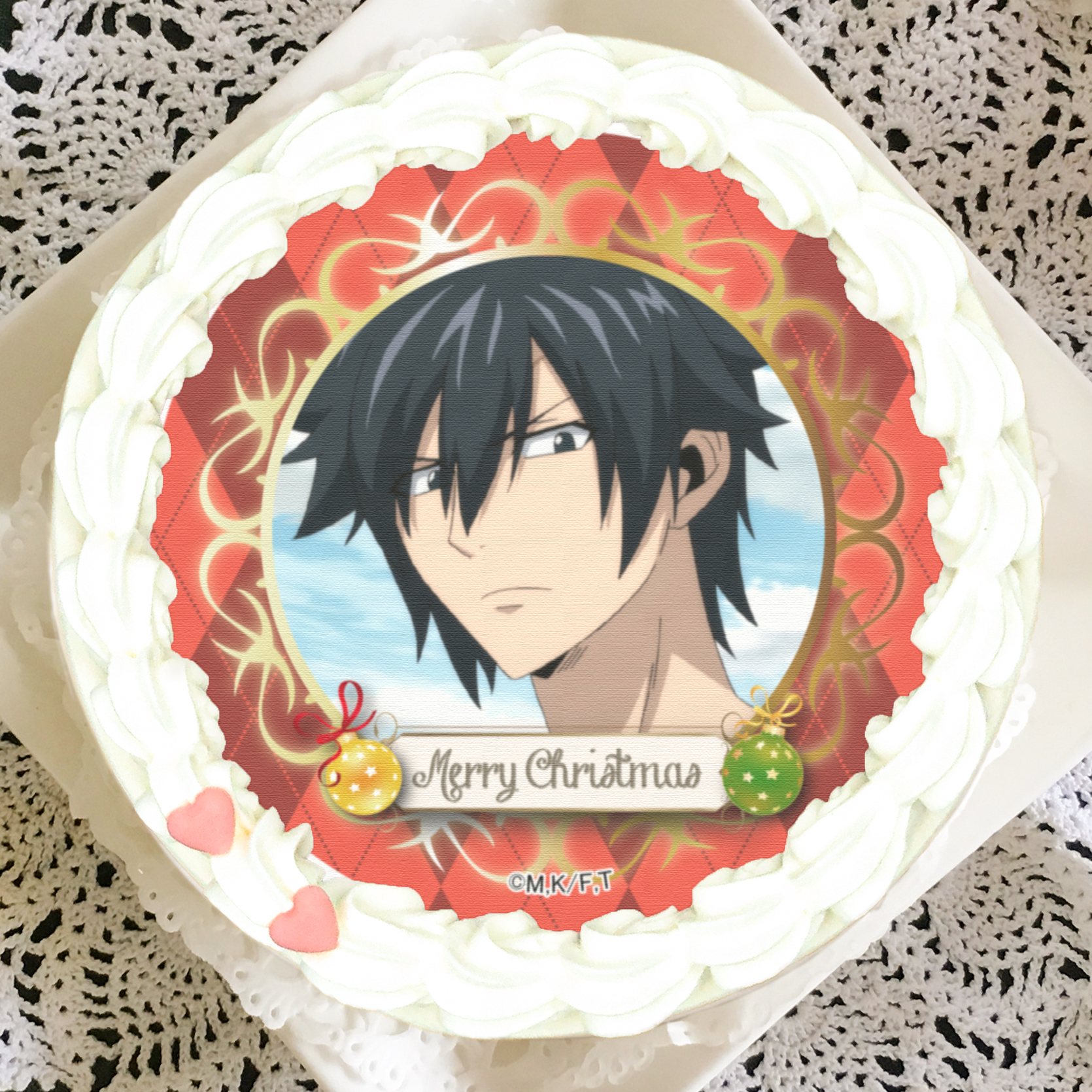 プリロール公式 キャラケーキ マカロン Fairy Tail クリスマスケーキご予約受付開中 選べるデザインは全7種 購入特典缶バッジ付きで全国へお届けします 本日11 17 火 まで 5 Off価格でご購入いただける早期ご予約割引を実施中 詳細は