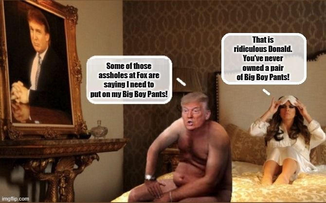 rbisrb's tweet image. Spineless &amp;amp; Pant-Less...