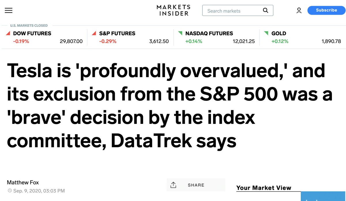 WR4NYGov's tweet photo. Articles that didn't age well, $TSLAQ #SP500 edition. 
@businessinsider /1 https://t.co/9oaRzLLISs