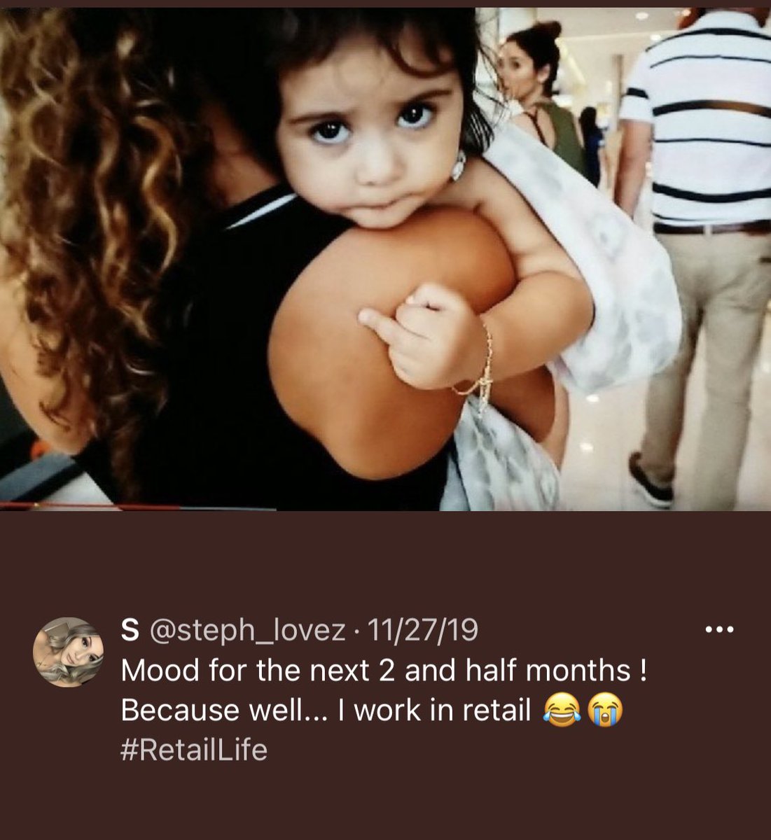 steph_lovez's tweet photo. It’s getting close to that time #RetailLife https://t.co/S3xj8sxOR3