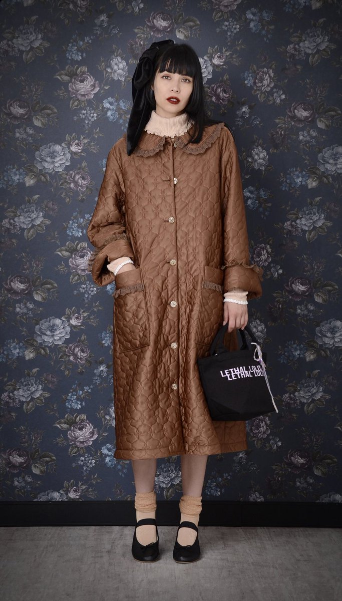 Katie 新品 MIA FARROW キルトコート ピンク