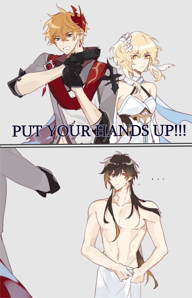 mors_gn's tweet photo. just a normal day in Liyue (pt.1)
i rmb seeing this meme somewhere but i forgot the saucee JASDKASNDLKA 
#GenshinImpact #原神   #chili https://t.co/4EA6zZRf1x
