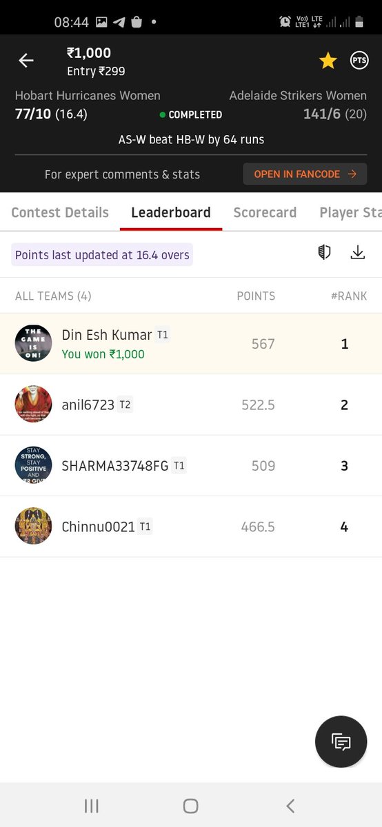 Dineshk18054603's tweet photo. A quitter never wins and a winner never quits @Dream11
#CANvsNIG #FightClub #Dream11 #Pakistant20cup #NationalT20Cup #T20WorldCup #INDvsSA #HeroISL #LetsFootball https://t.co/bYZpCpZjs1