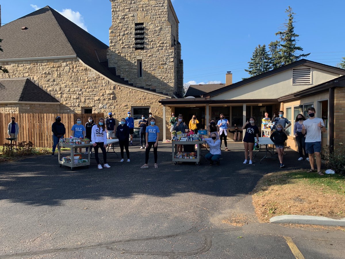 A big thanks to our amazing community for donating so much food to the Mahtomedi Food Shelf! We rocked it this year :) #covid19cantstopus