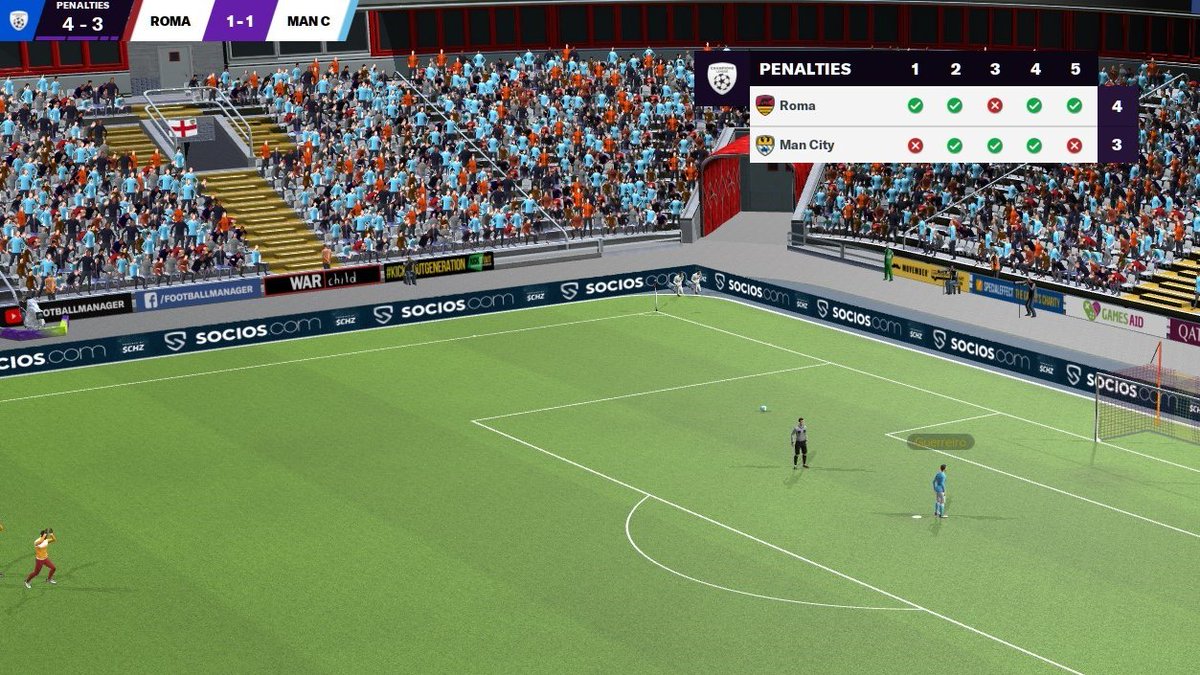 AS Roma Beta SaveSeason 3Serie A - WonCL - Won (penalties)Cup - WonItalian Super Cup - WonSave complete with Roma after winning the quadruple - 41212 formation with a season XG P/G of 2.1Great team, great fun - ready for the next challenge  #fm21  #asroma  #fm21beta