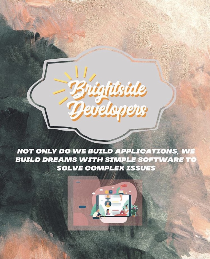 BrightsideDevs's tweet image. We are the engineers of future technology. Follow us to stay up to date with our latest creations.